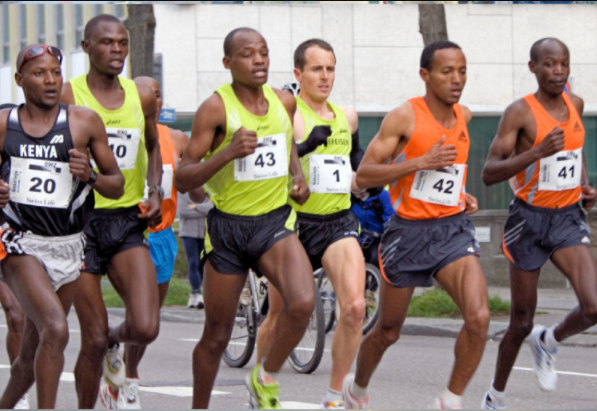 Photo of mararthon runners