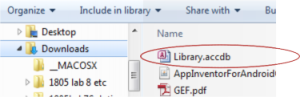 Open the Library database file using Microsoft Access.