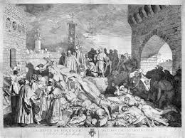 The plague of Florence in 1348