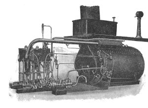 Steamboat Plant with Savery Boiler
