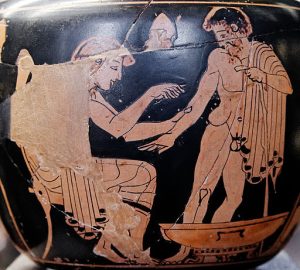 Medical Treatment depicted on Greek Pottery