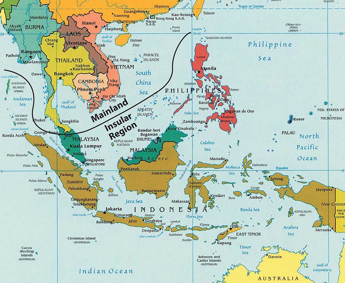 Southeast Asia – A Brief Introduction to World Regional Geography