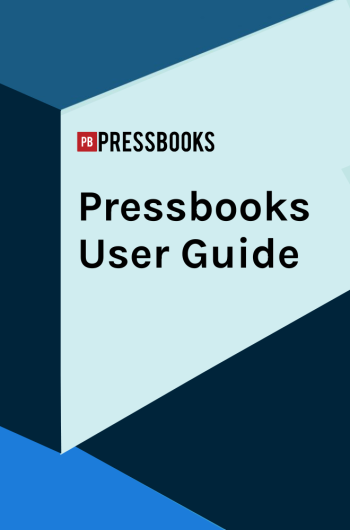 cover image of book "Pressbooks User Guide"