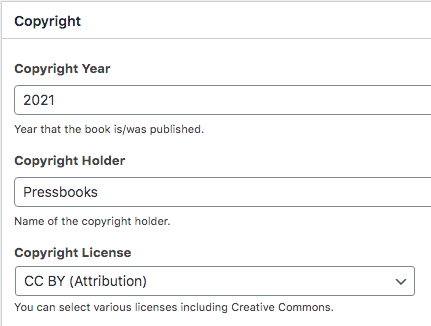 Creative Commons license