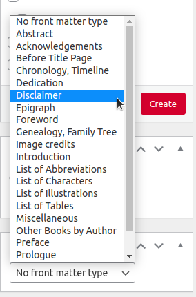 Create and Edit Front Matter – Pressbooks User Guide