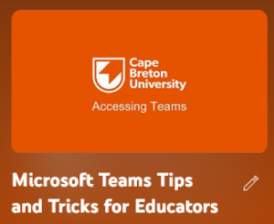 Microsoft Teams Tips and Tricks for Educators Playlist