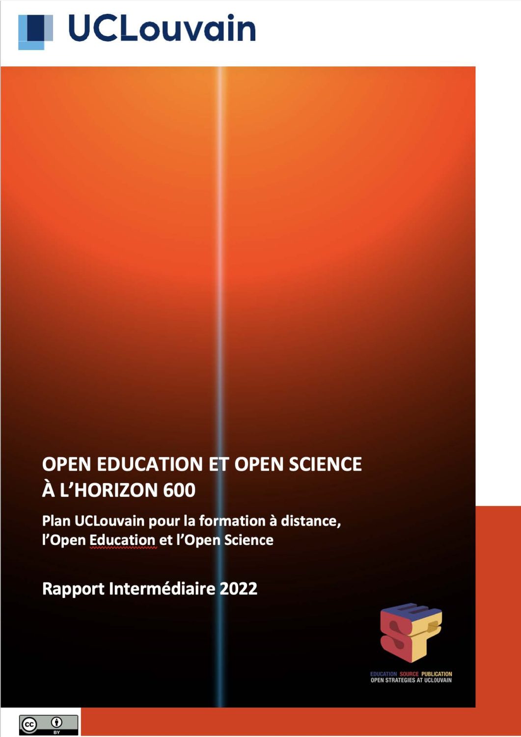 Page couverture de OPEN EDUCATION ET OPEN SCIENCE À L’HORIZON 600