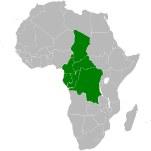 A Map of Central Africa