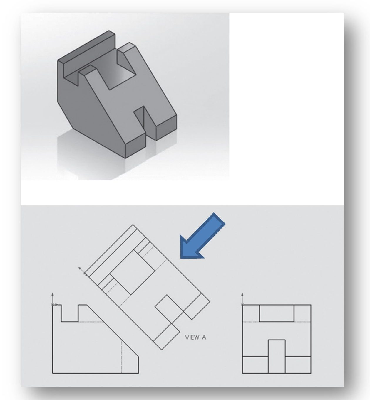 Example - Auxiliary View