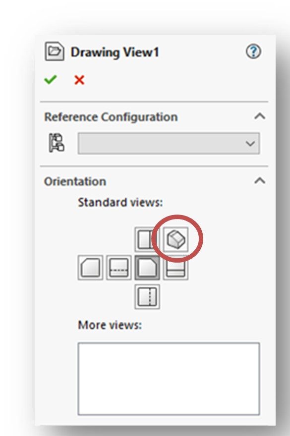 Figure 14-13 Drawing View PropertyManager