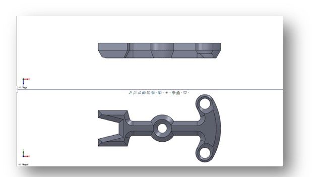 Figure 5-23 Two Horizontal Viewports