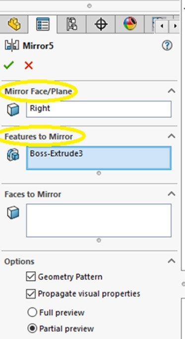 Figure 8-2 Mirror Property Manager