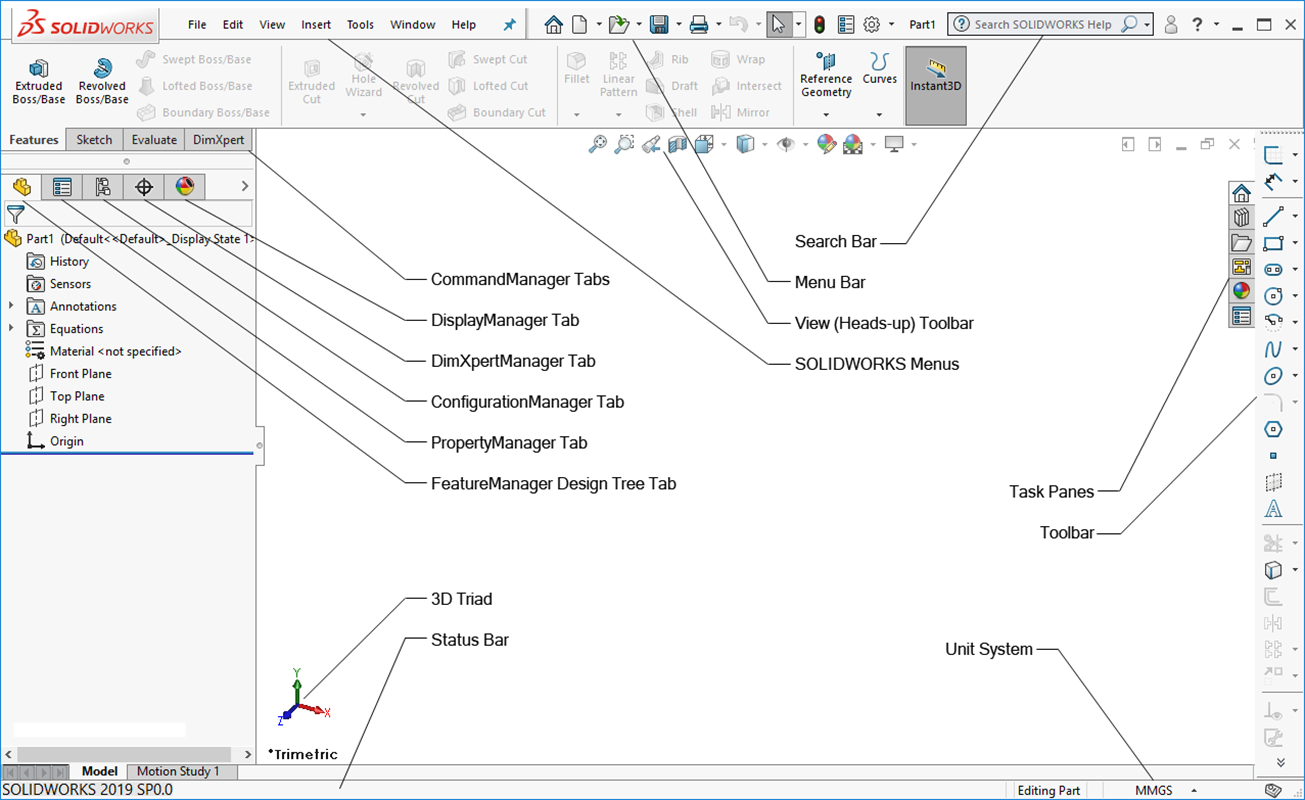 Solidworks User Interface