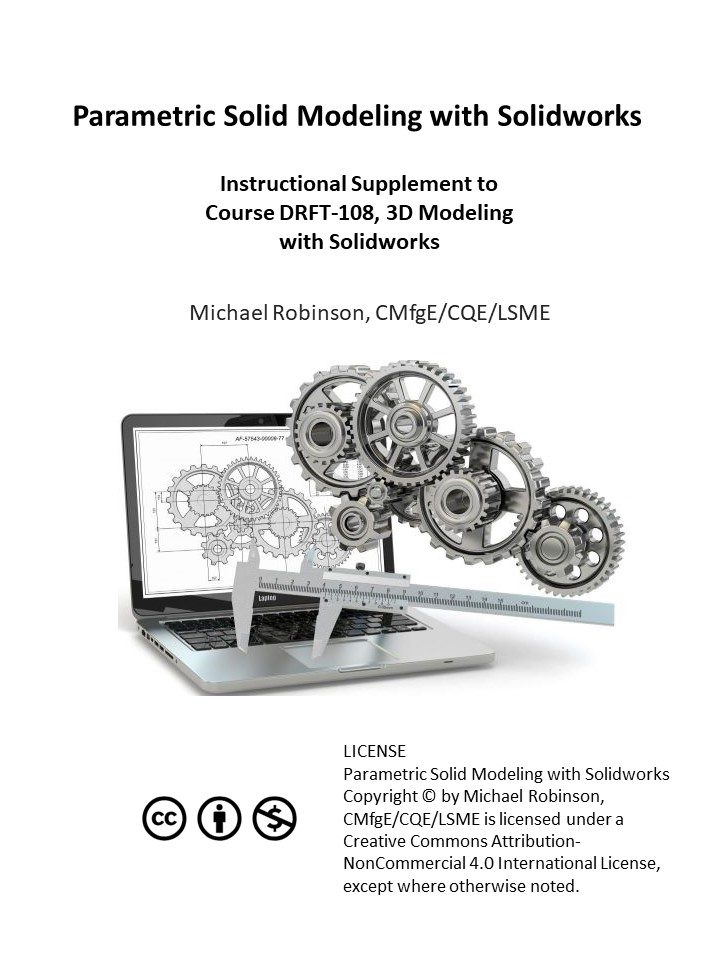 Cover image for Parametric Solid Modeling with Solidworks