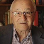 Albert Bandura wearing glasses