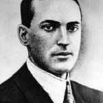 Lev Vygotsky is wearing a suit