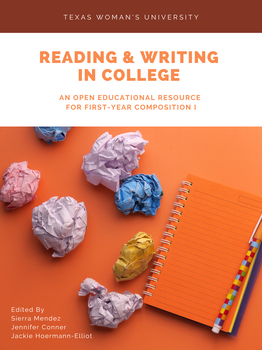 Cover image for Reading and Writing in College