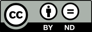 Creative Commons Attribution No-Derivatives Badge