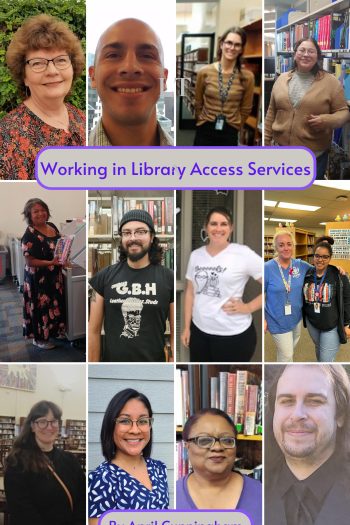 Cover image for Working in Library Access Services